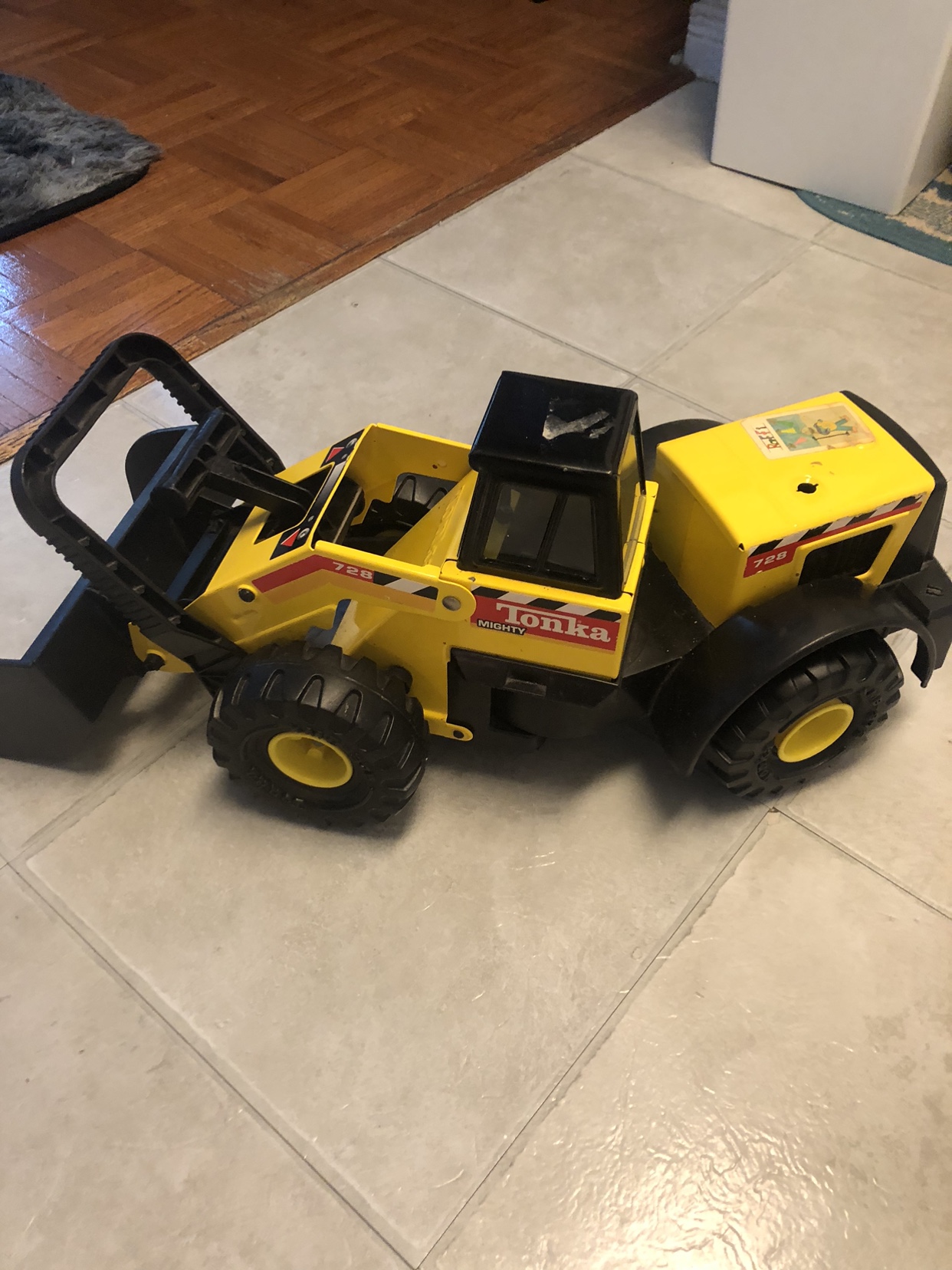 Tonka Steel Classic mighty Front End Loader 728.