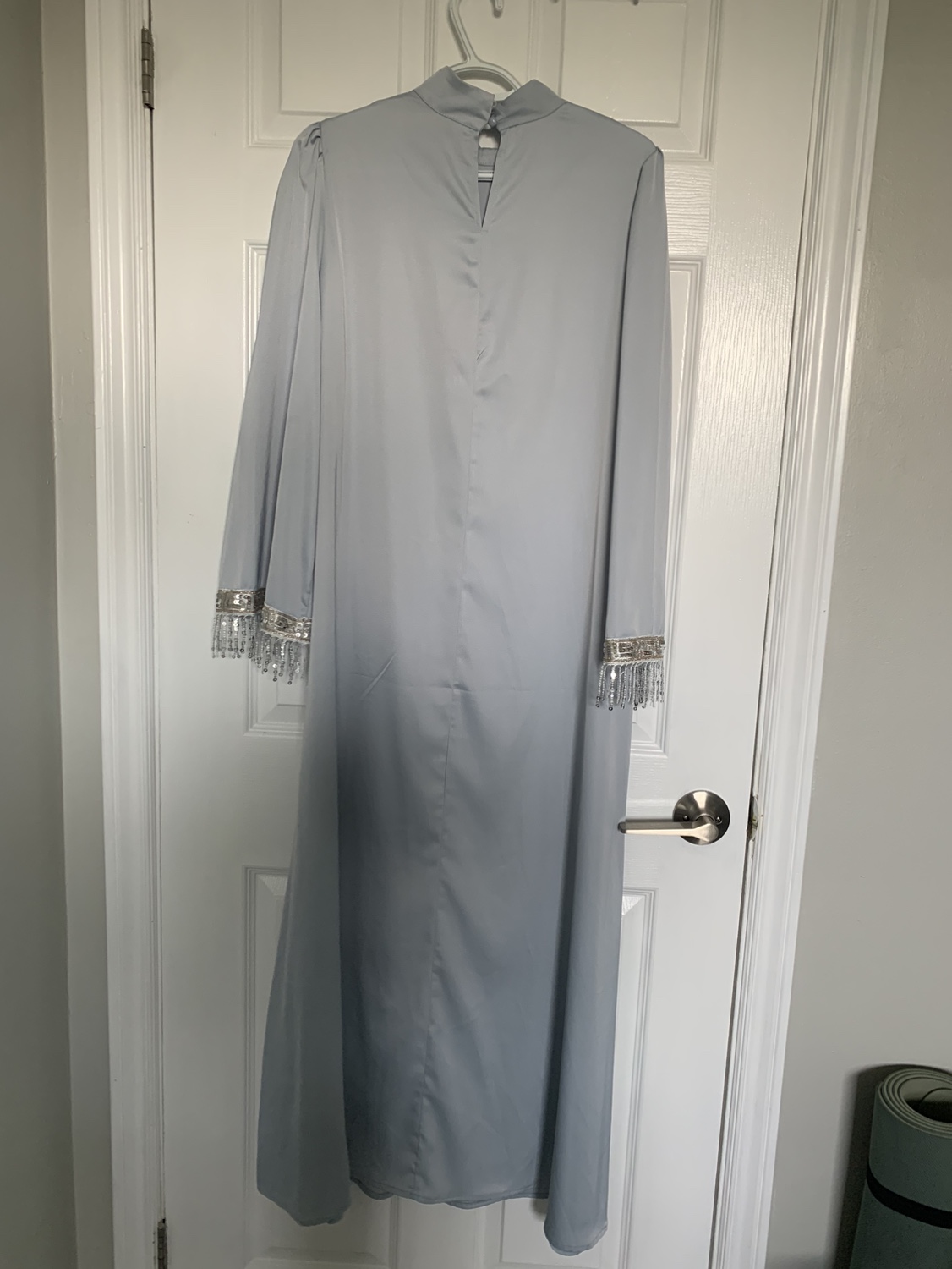 Baby blue abaya - photo 2