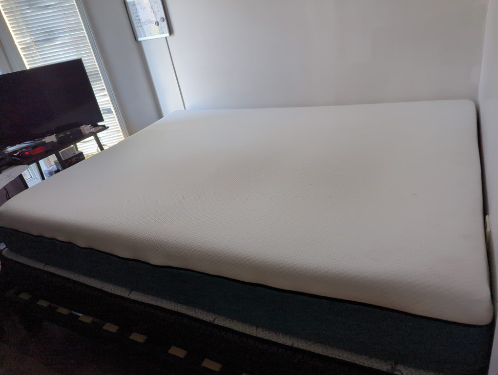 Queen size mattress (top one) + zippered encasement