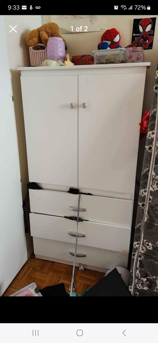 white cupboards/almaries - photo 2