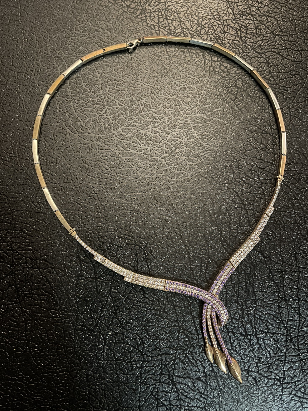 925 Sterling Silver/Copper Turkey Necklace - photo 2