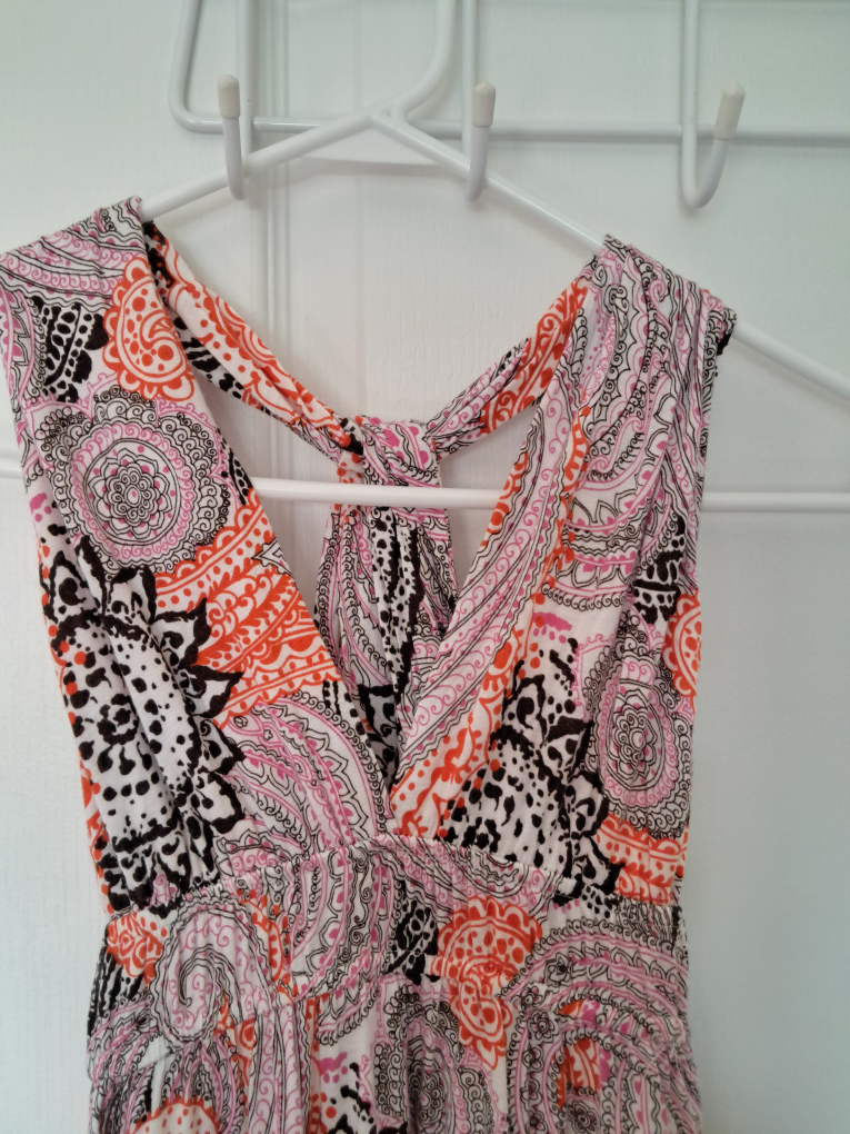 Sexy back long summer dress image indicator(4)