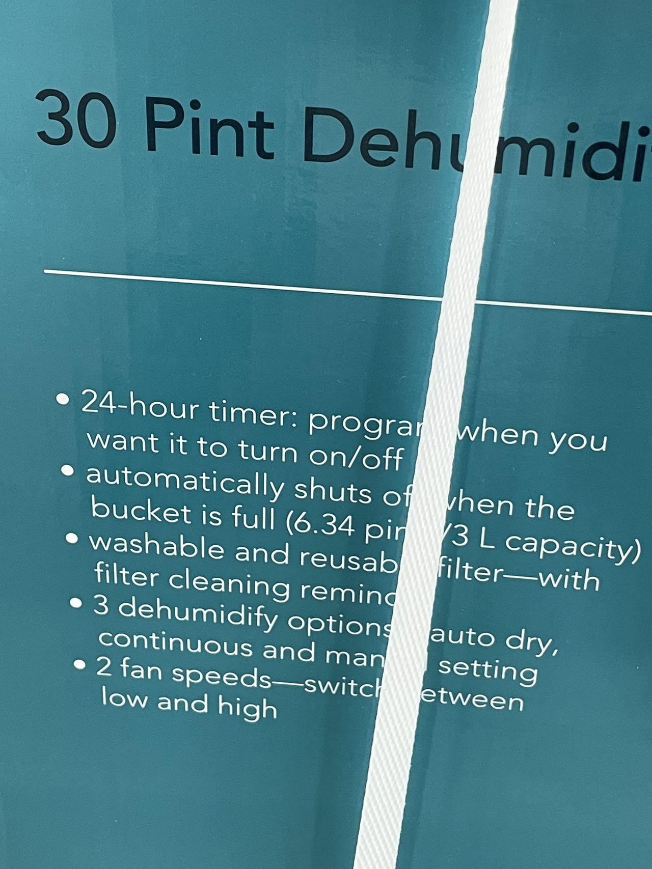 Brand new for living dehumidifier 30 pint. - photo 4