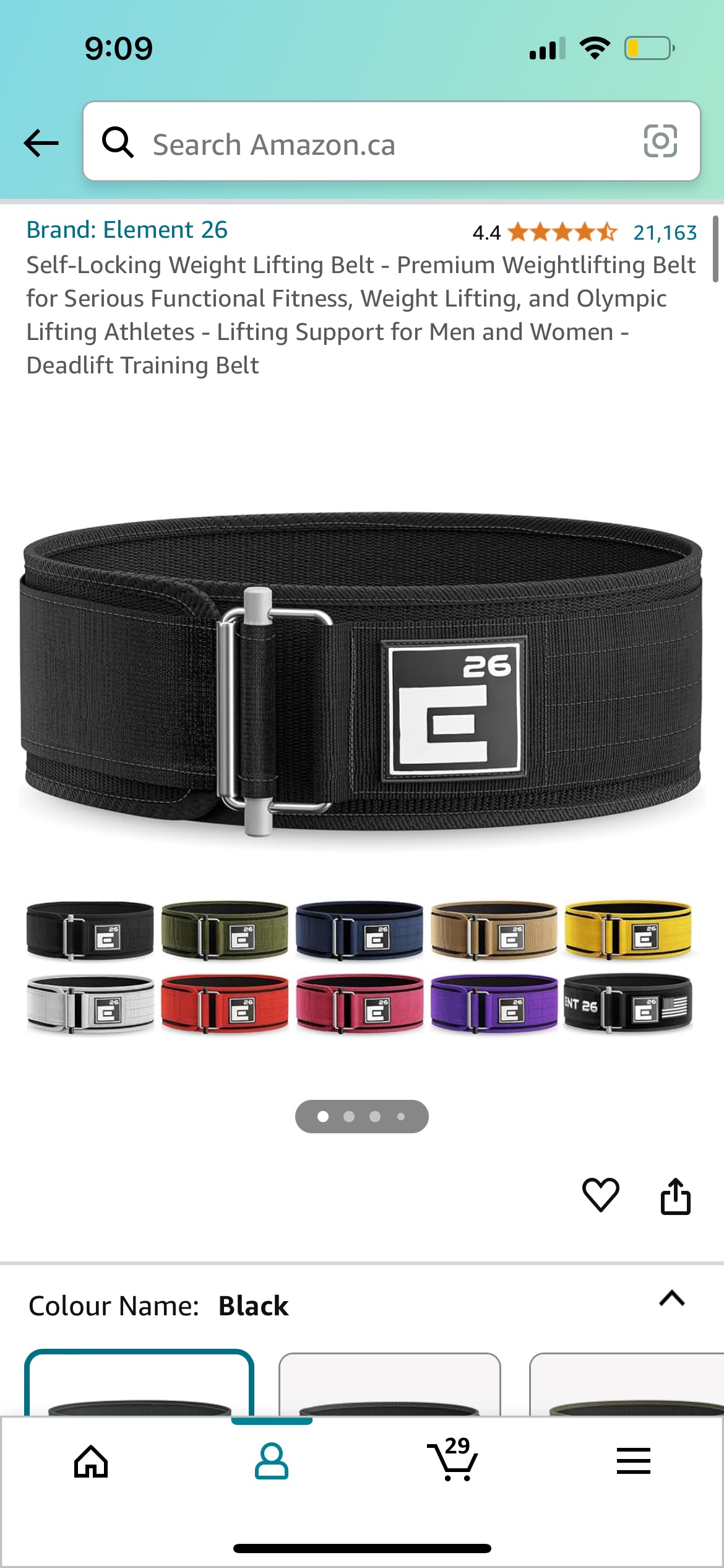 Self-Locking Weight Lifting Belt