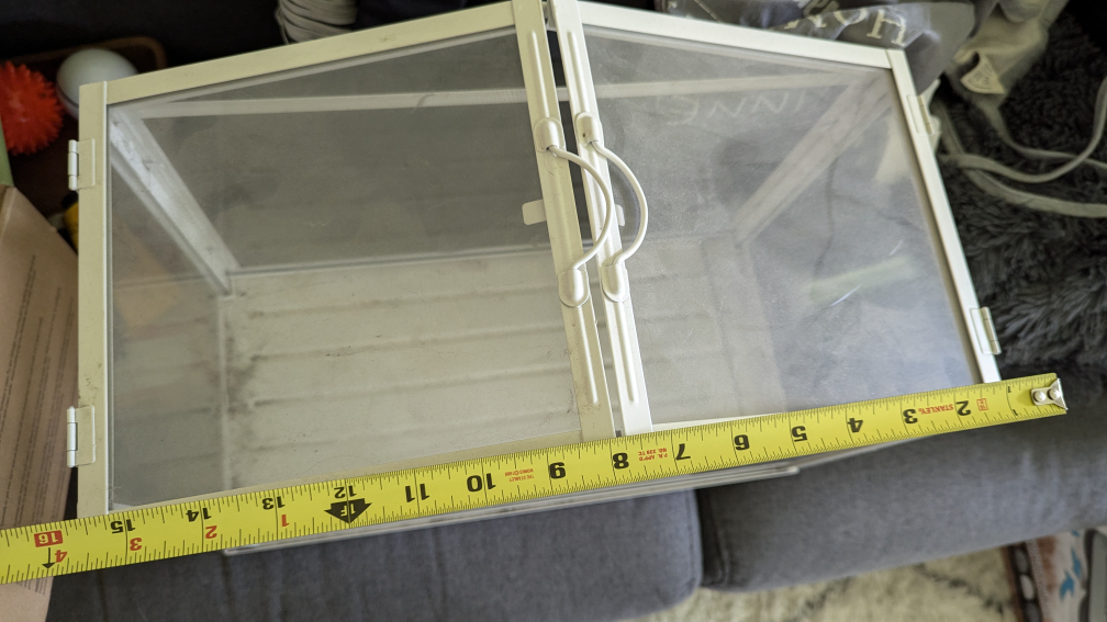 IKEA windowsill shelf greenhouse for plants - photo 2