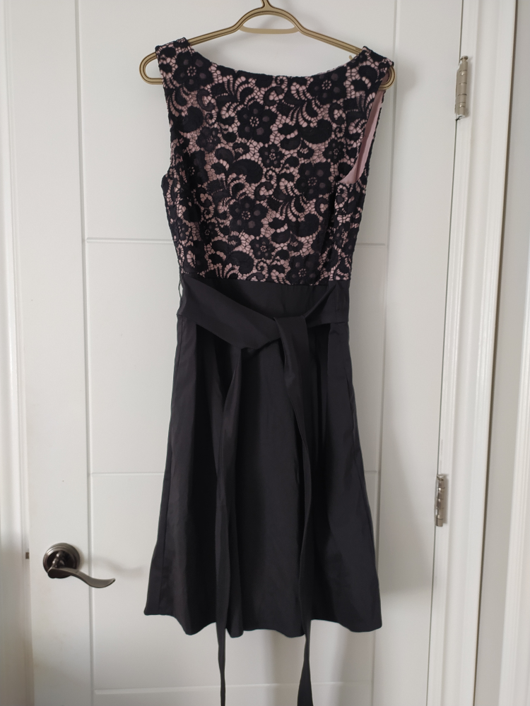 Classy Black Cocktail Dress