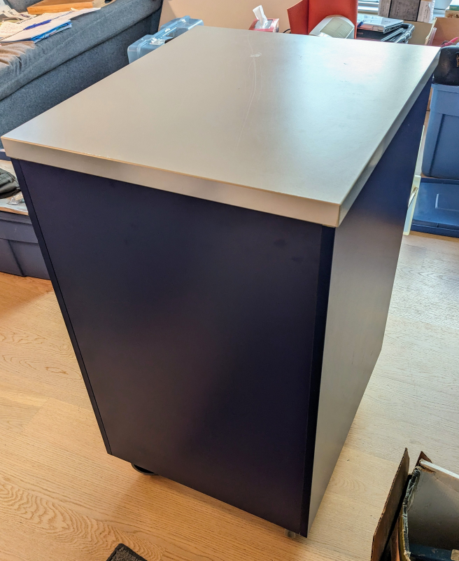 Utility drawers on wheels - 20 in W x 23.5 in D x 35.5 in H - photo 4