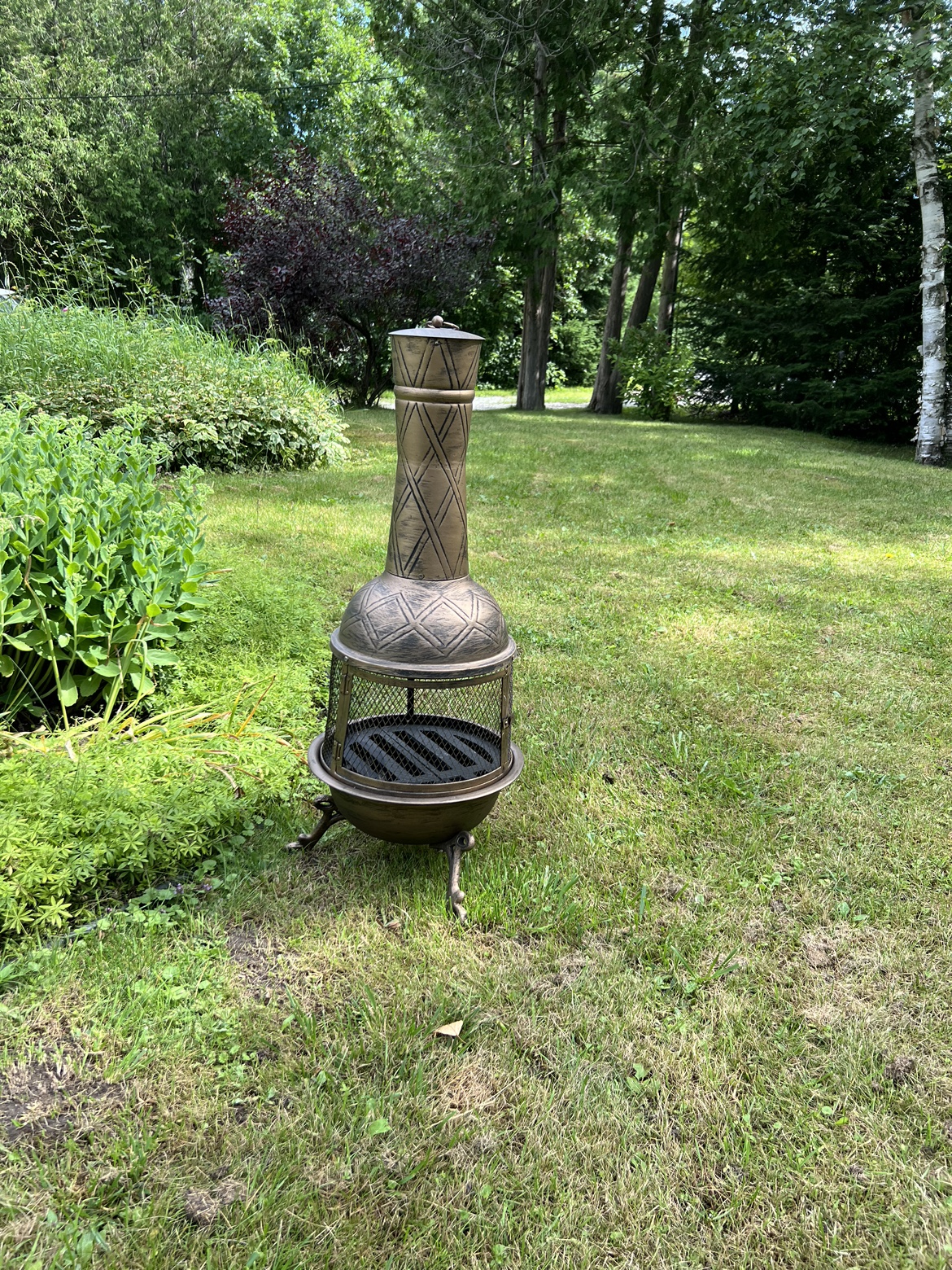 Chimney fire pit