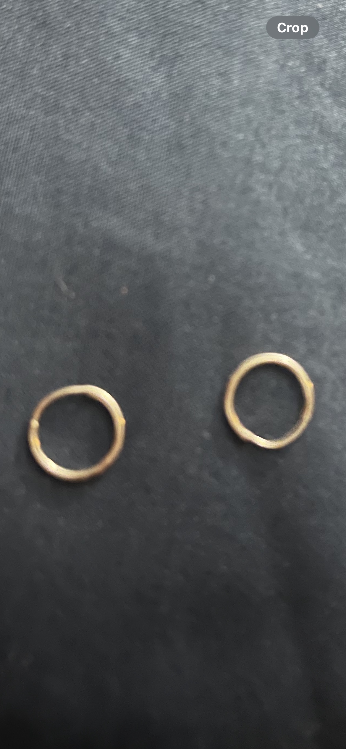 BN 14kt WHITE GOLD HOOP EARRINGS image indicator(4)