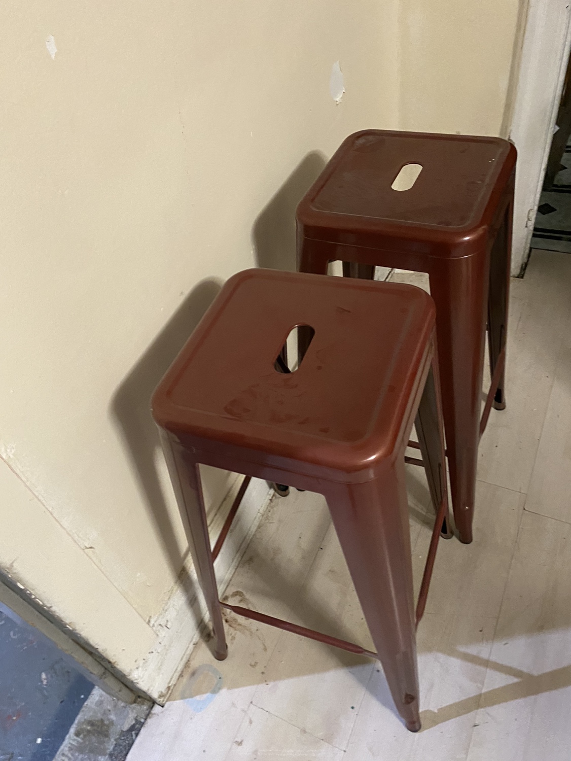 Counter stool with metal frame 30” set of four