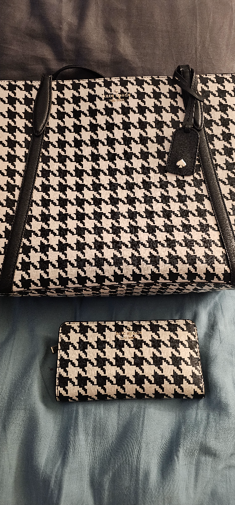 Kate spade tote bag and matching wallet thumbnail