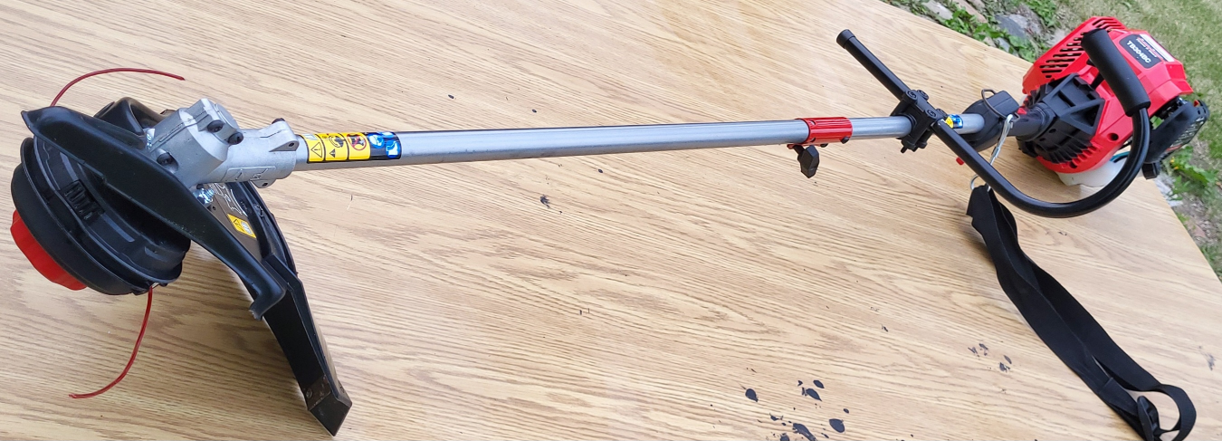 TROY-BILT 4-CYCLE GRASS TRIMMER 18" SWATH TB304BC - photo 2