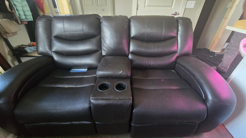 Leather Power(Eletric) recliner sofa