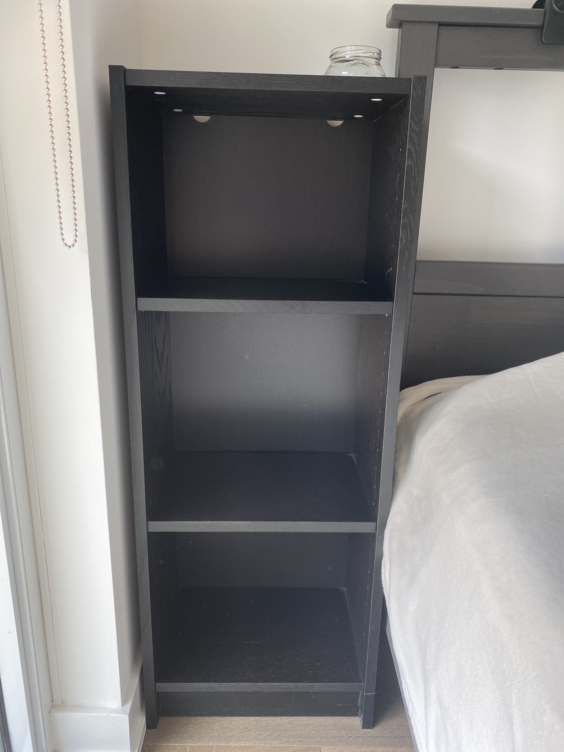 Last day! IKEA book case -black
