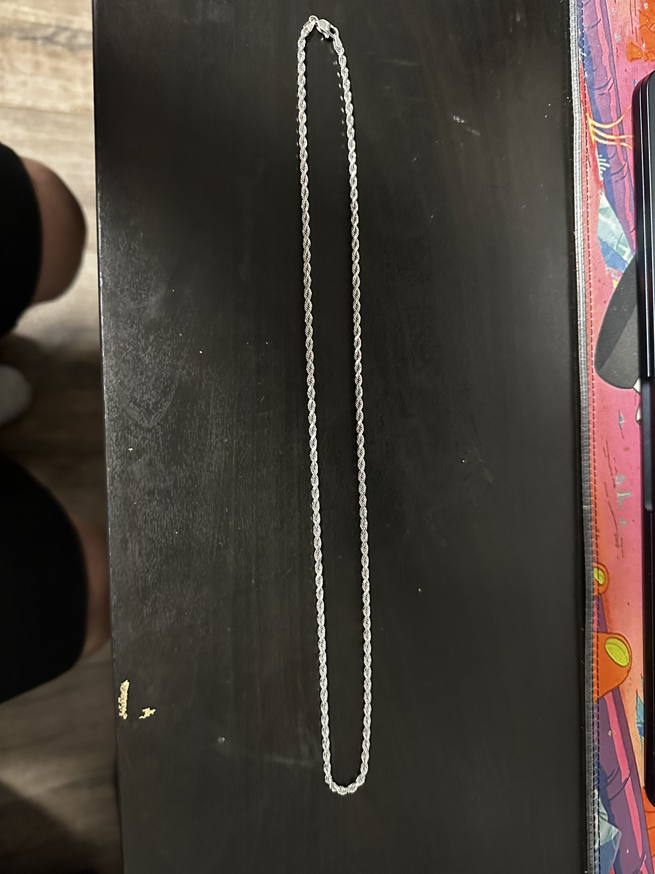 White gold chain