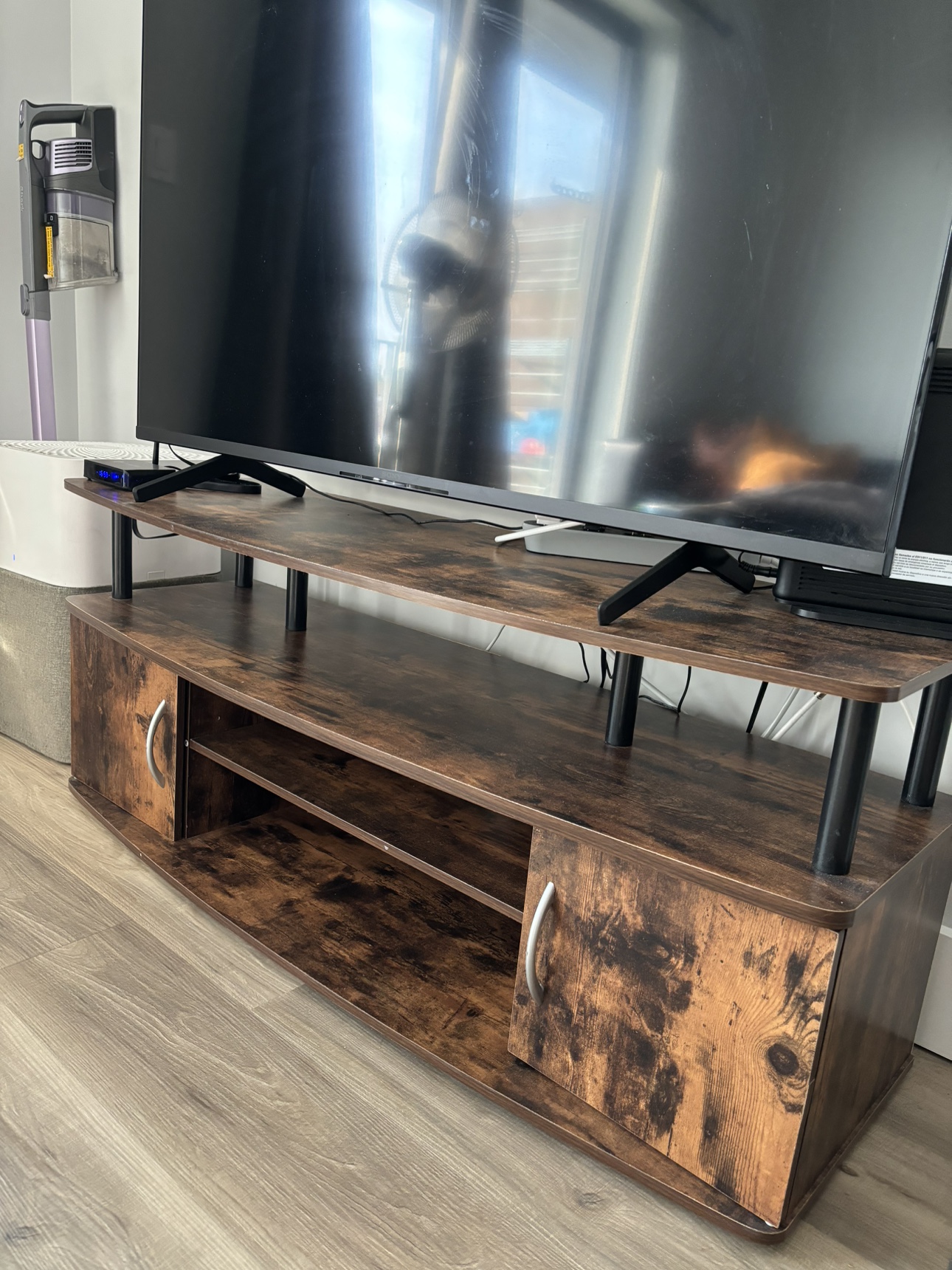Move out sale- Tv table with storage - photo 4