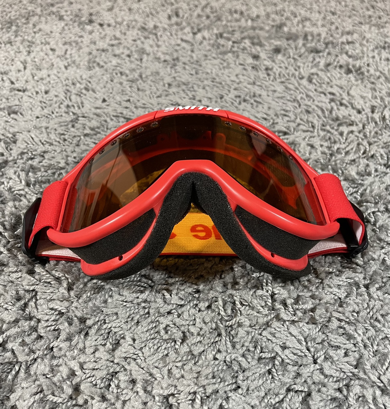 2015FW Supreme x Smith Cariboo OTG Ski Goggle Red image indicator(5)