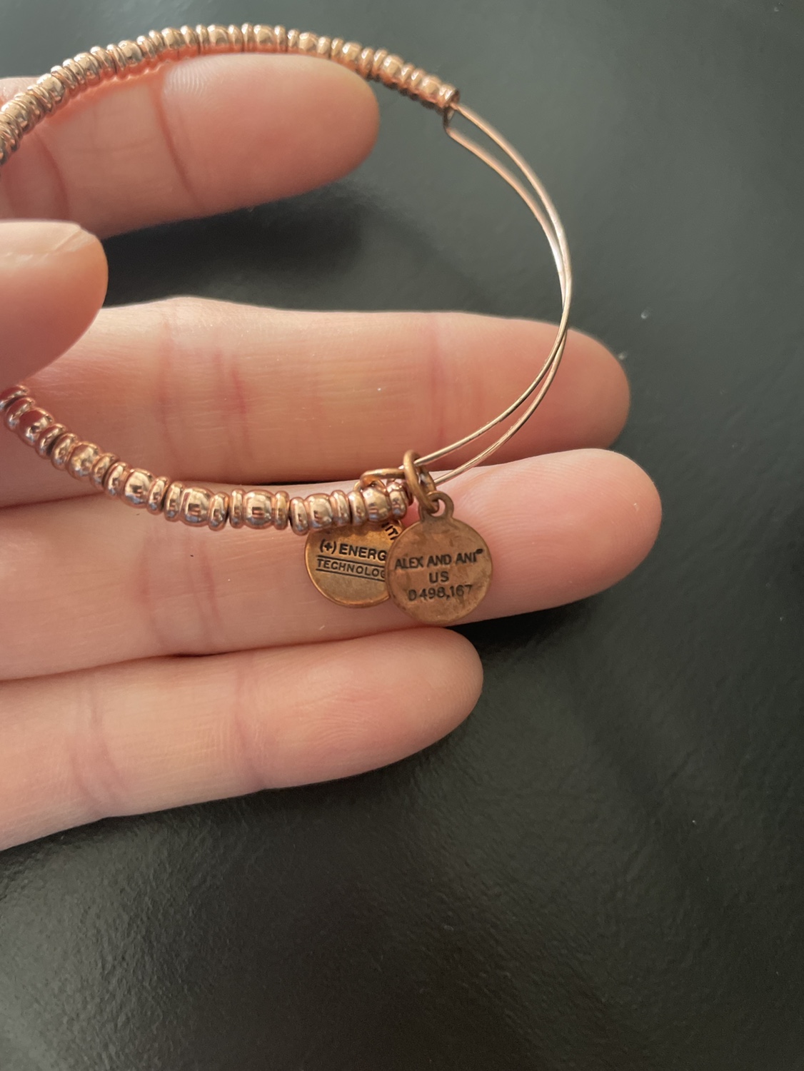 Alex And Ani rose gold bracelet image indicator(2)