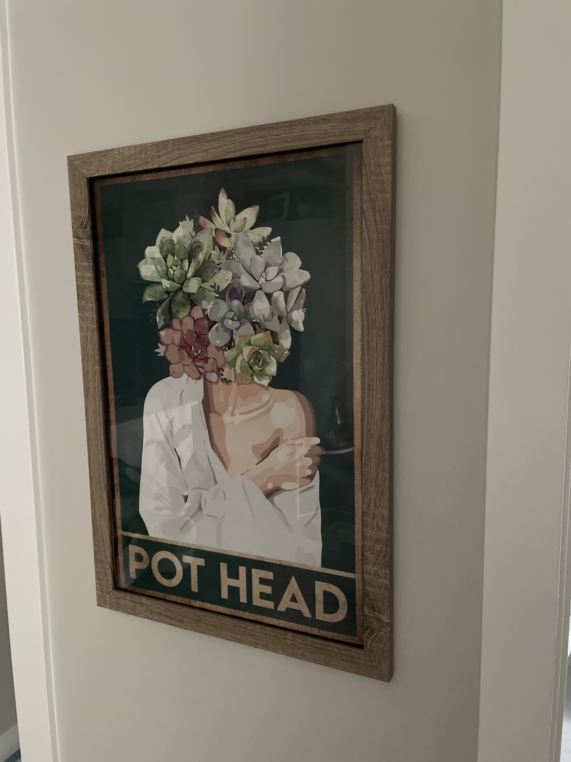 Unique Garden Print & Frame