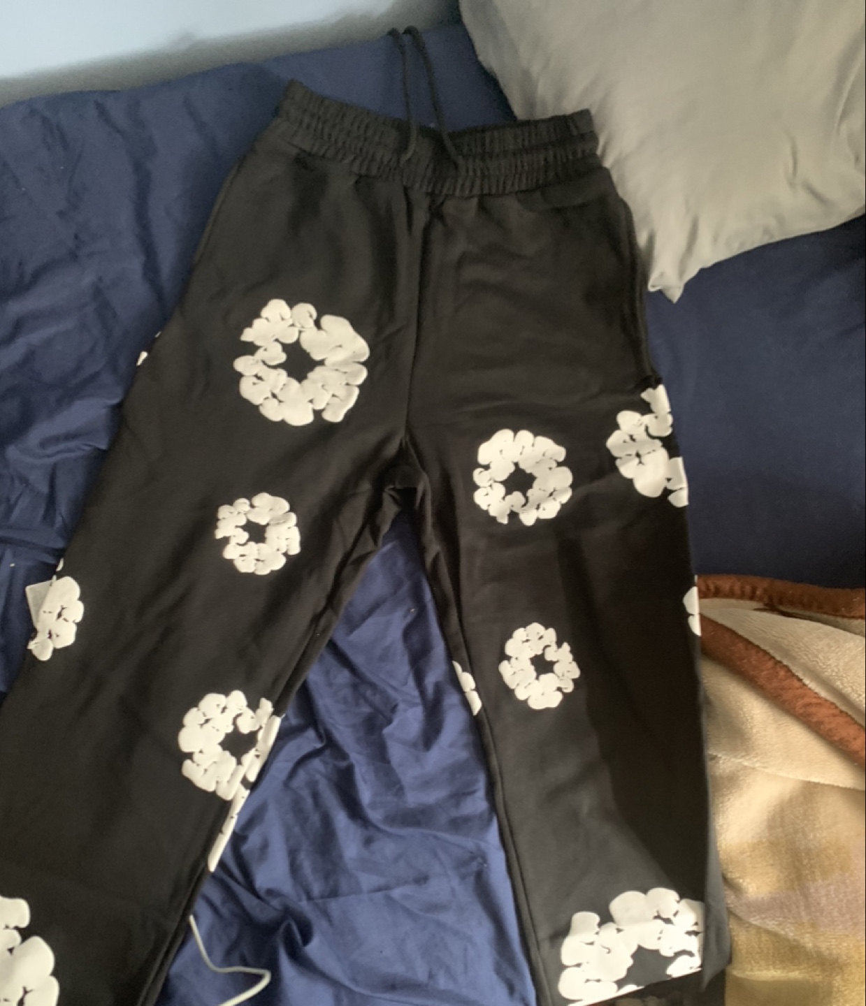 Black denim tears pants (authentic) - photo 2