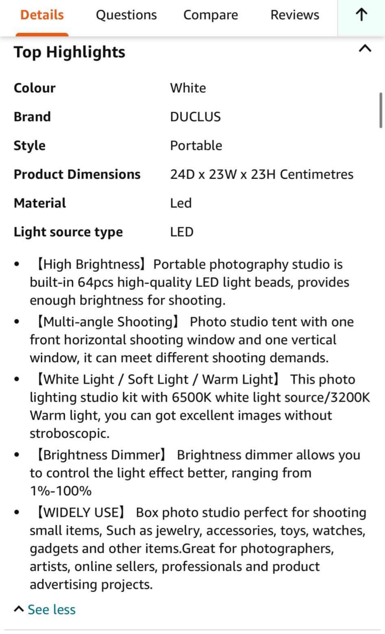 💡portable photo light box image indicator(3)