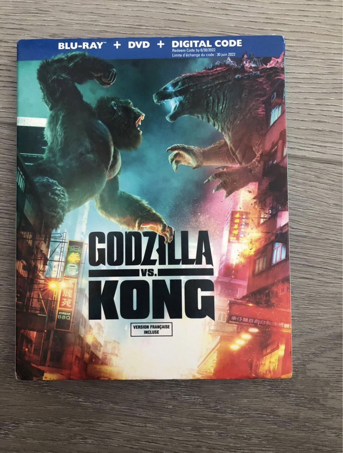Godzilla Vs. Kong Blu-Ray DVD thumbnail