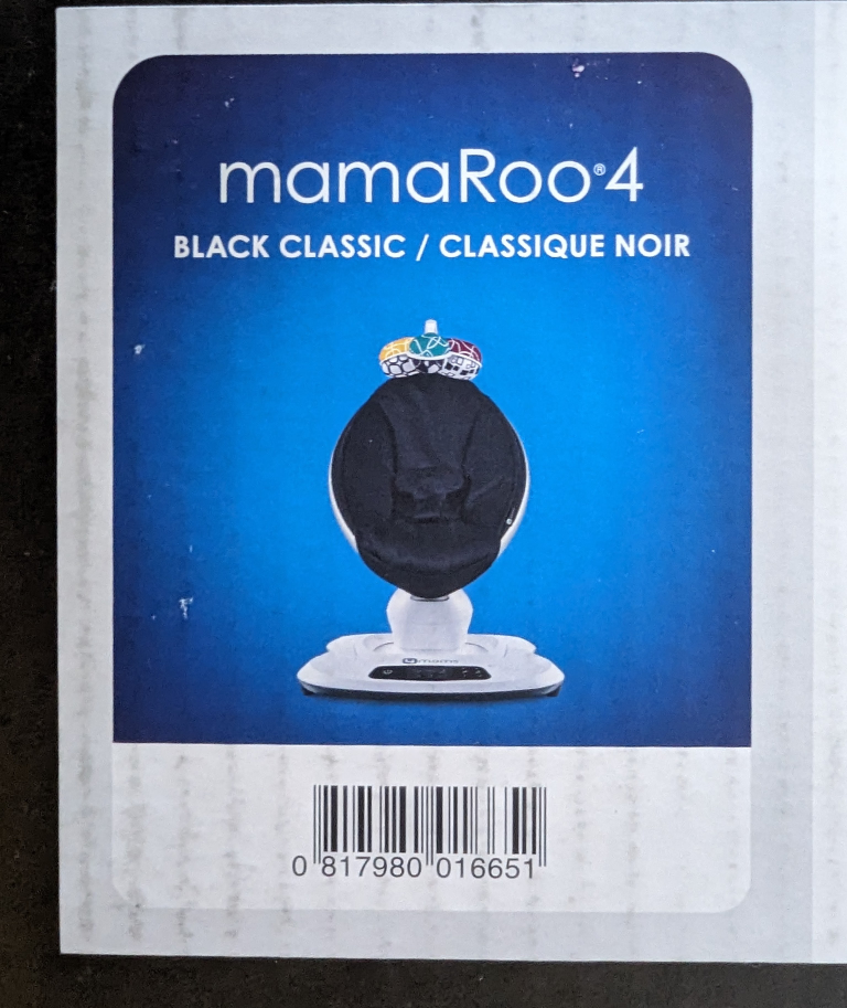 4moms MamaRoo 4 Black baby rocking chair - photo 2