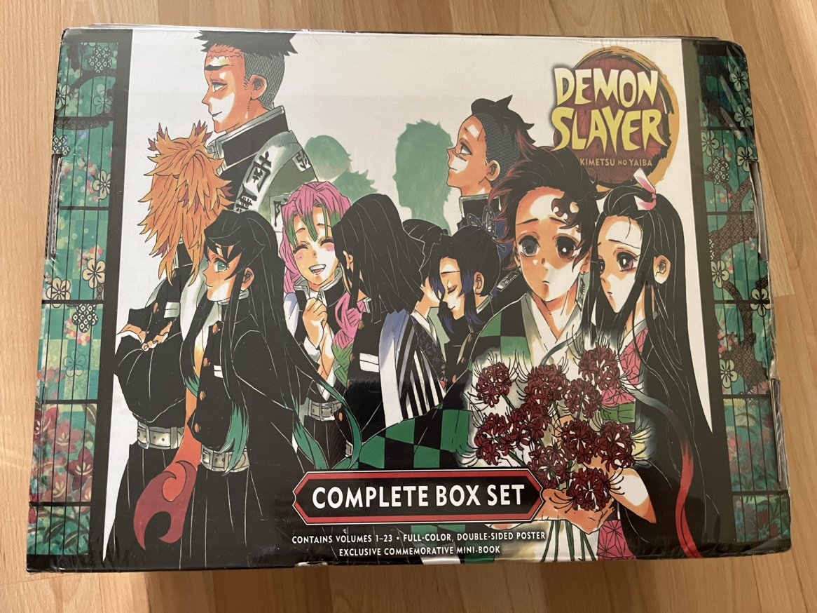 (NEW) Demon Slayer Manga Complete Box Set