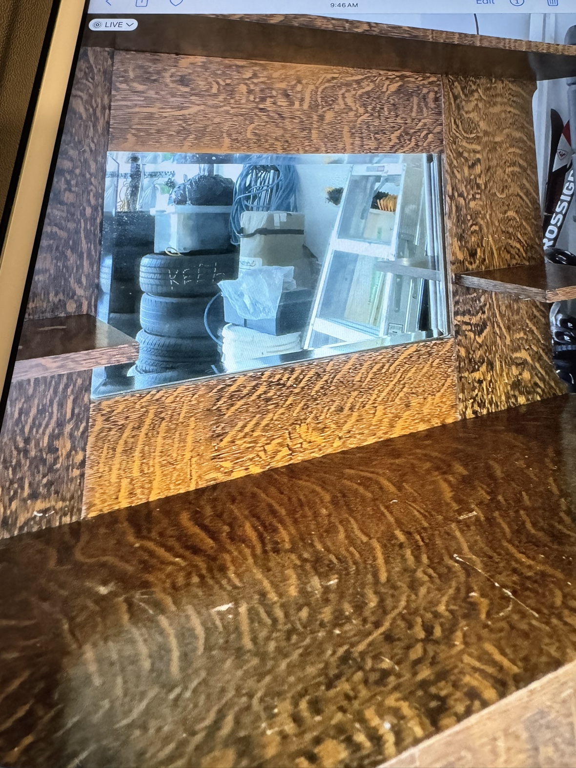 BARGAIN! Antique unique tiger stripe look cabinet ONLY $295 - photo 3
