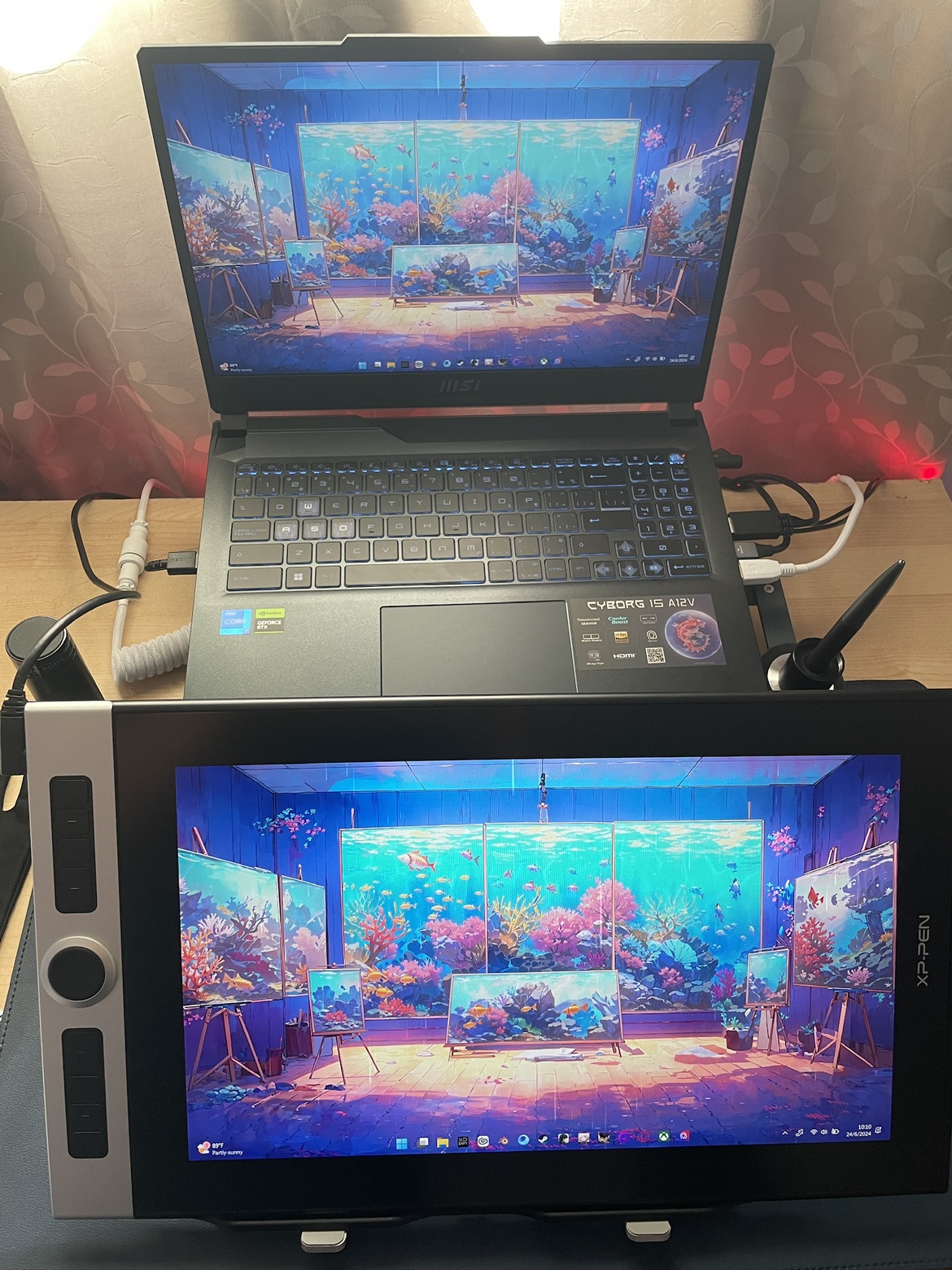 XP pen 16’ digital drawing tablet - photo 3