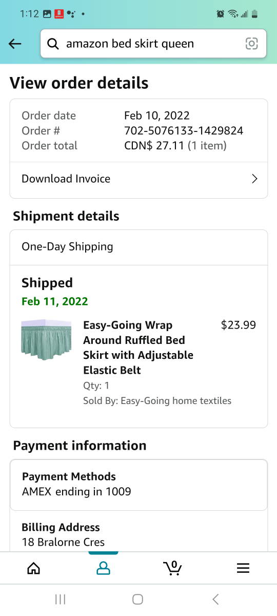 queen bed skirt⚽️ thumbnail