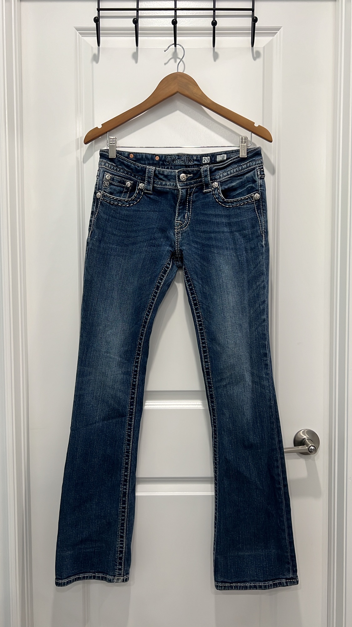 Y2K Miss Me boot cut jeans size 29 image indicator(2)