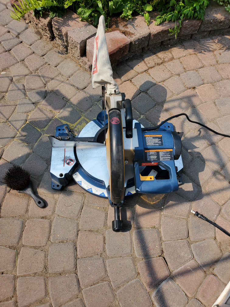 Ryobi mitre saw. thumbnail