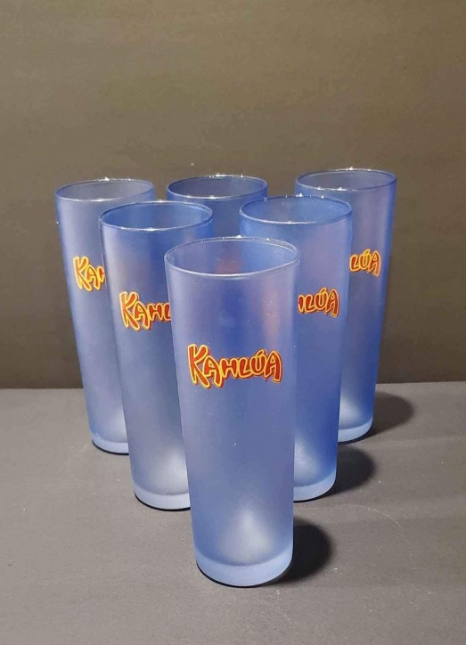 Kahlua Highball Glasses, Set of 6, Vintage