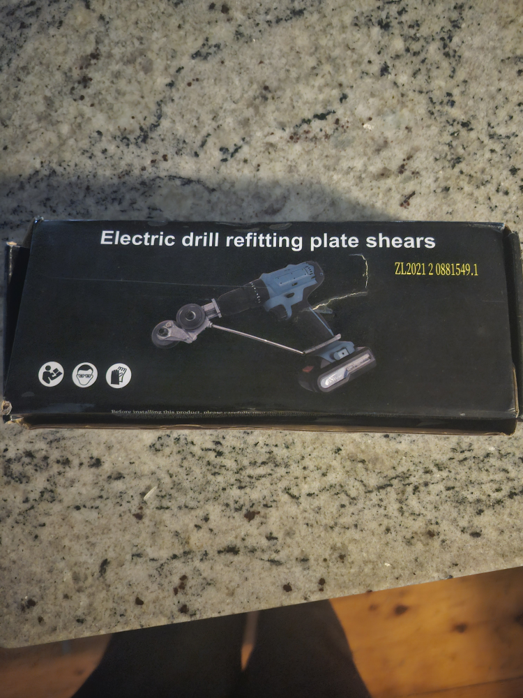 Electric drill befitting shears #freecycle 🥕 thumbnail