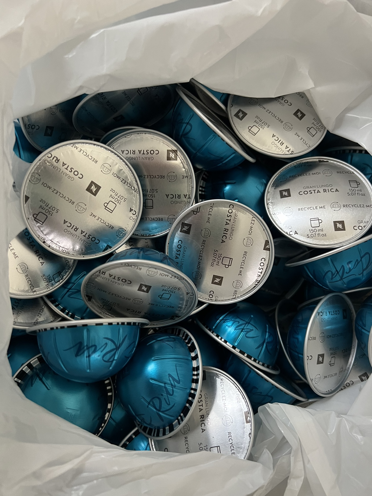 Nespresso Fortado & Costa Rica vertuo pods 100 pods - photo 2