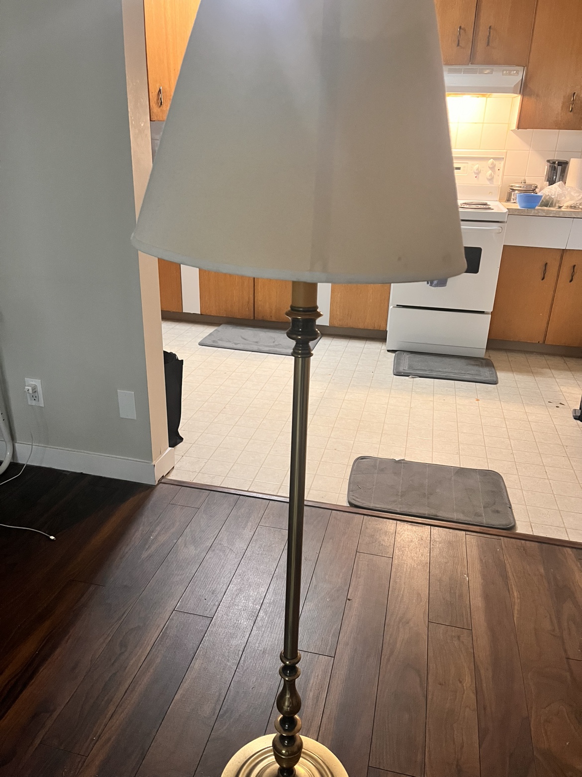 Gold Floor Lamp