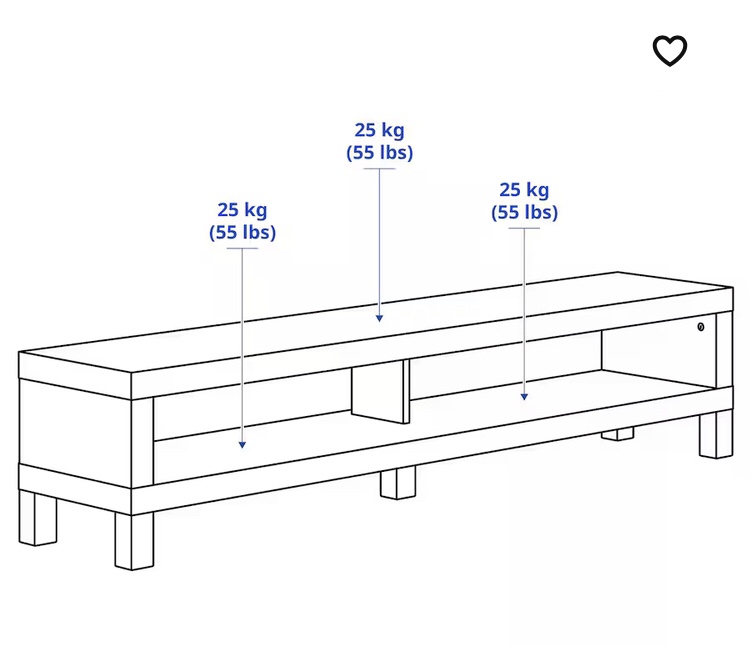 TV bench - photo 4