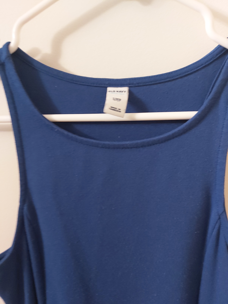 Blue skater dress, size small (S) image indicator(2)