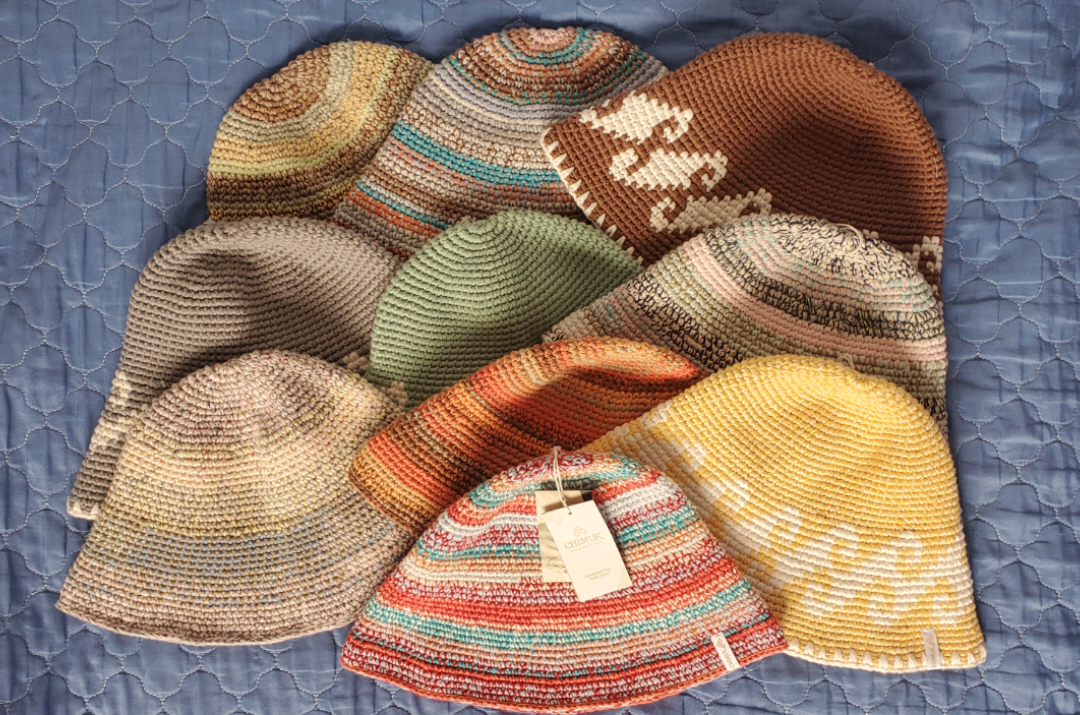 Hand-knitted Bucket Hat image indicator(2)