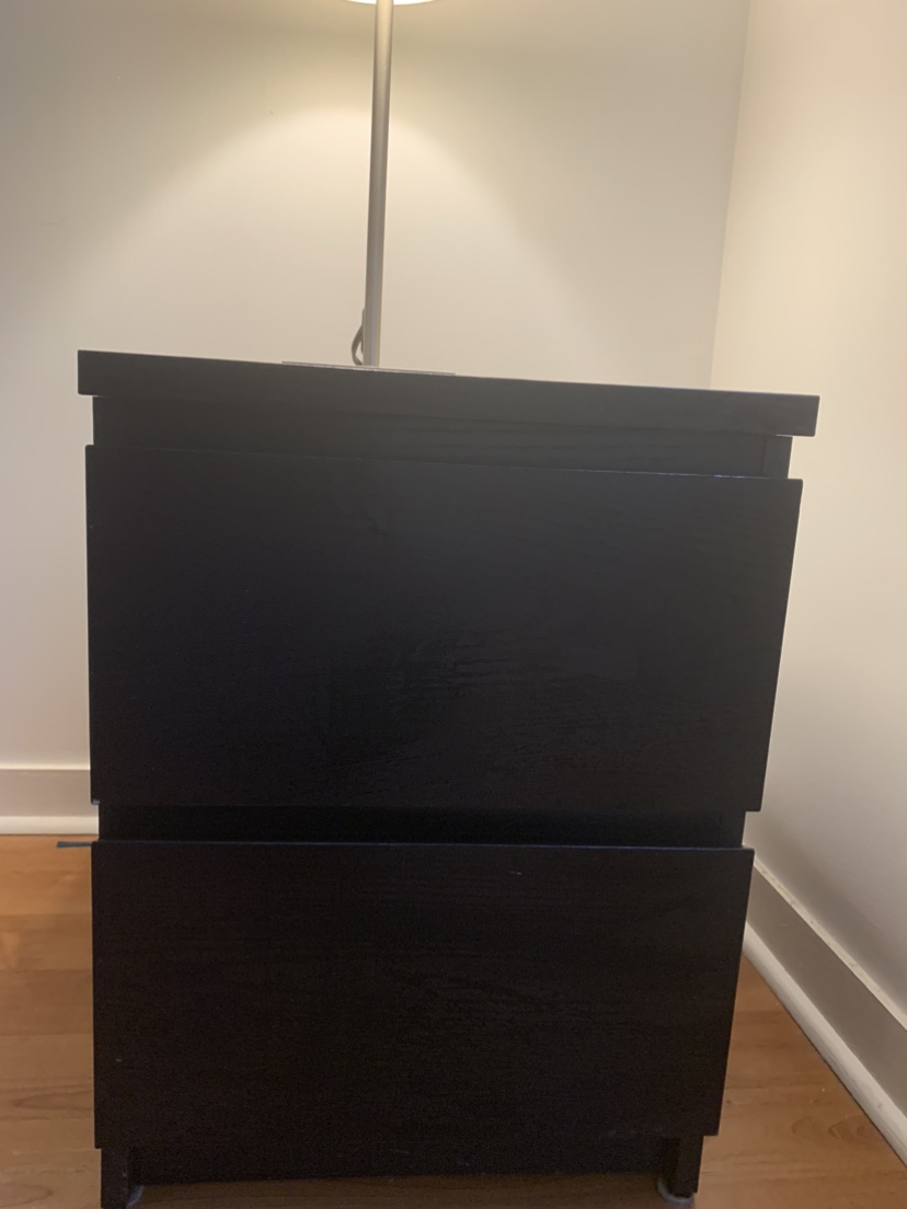 IKEA Malm 2 drawer chest - Like New at half price