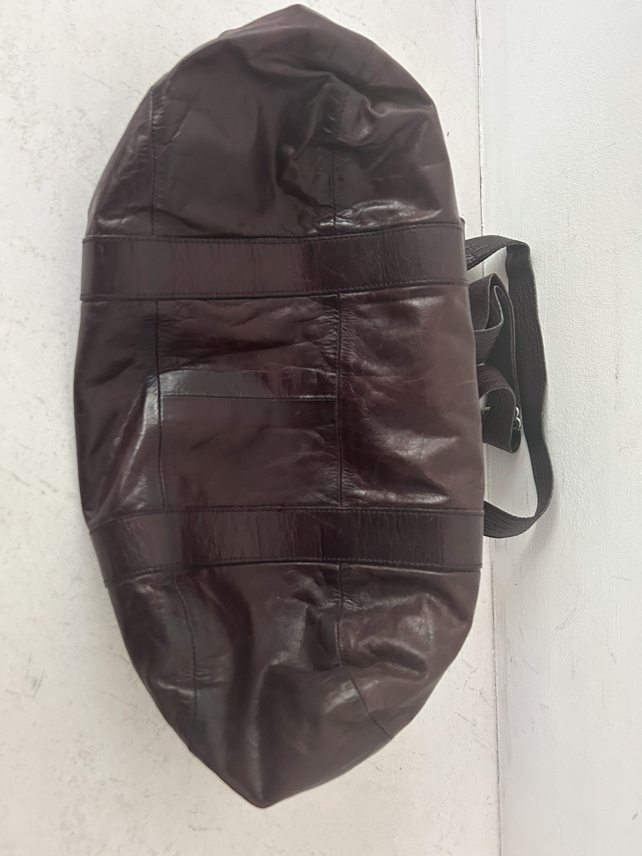 Beautiful brown leather Rugby North America bag image indicator(3)