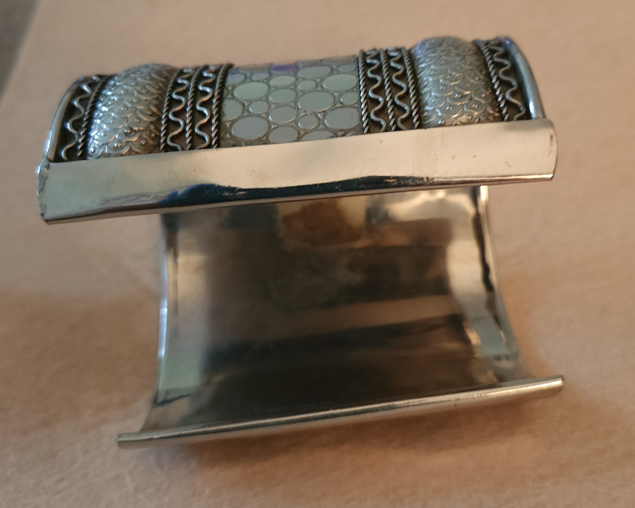 Vintage Silver Cara New York Cuff image indicator(7)