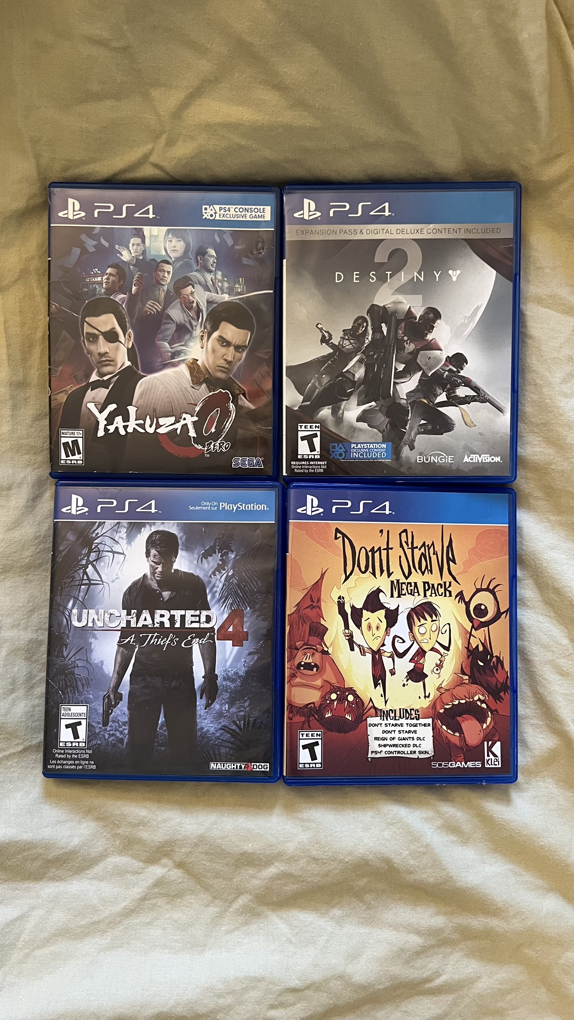 PS4 game CD bundle for $20 thumbnail
