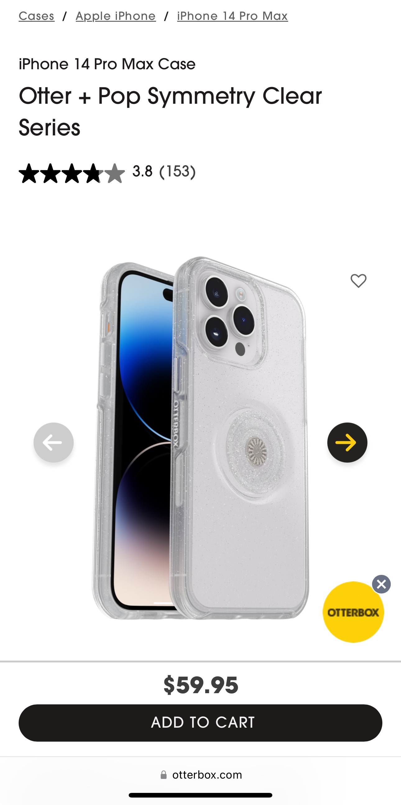 Otter Box iPhone 14 Pro Max Case image indicator(3)