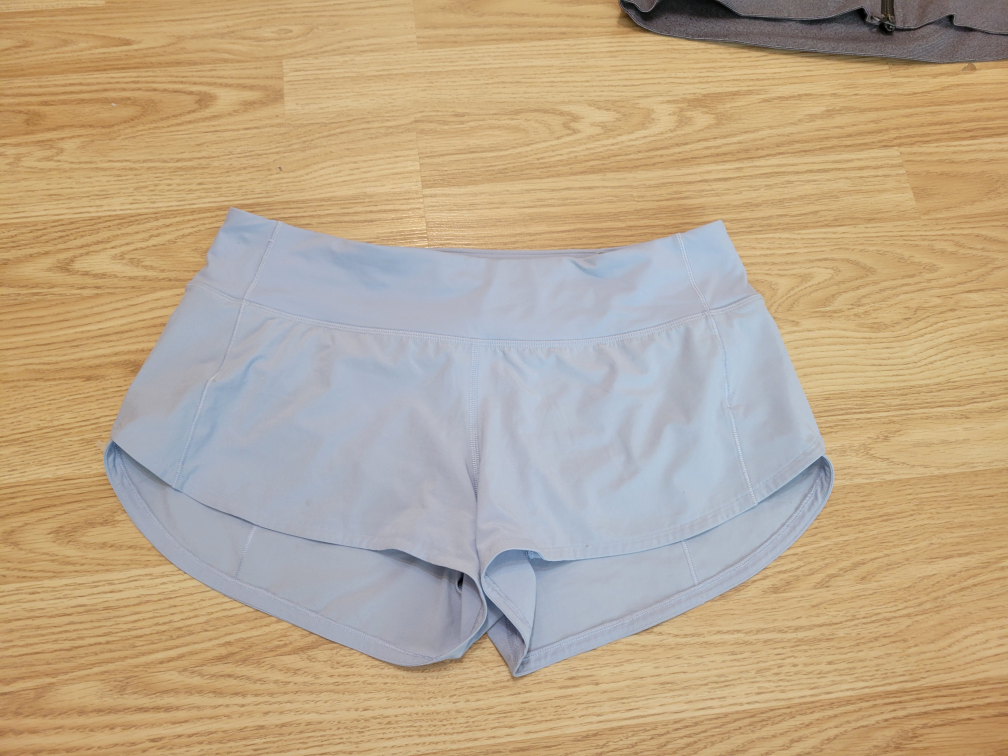 Lululemon speed up shorts - Day dream size 6