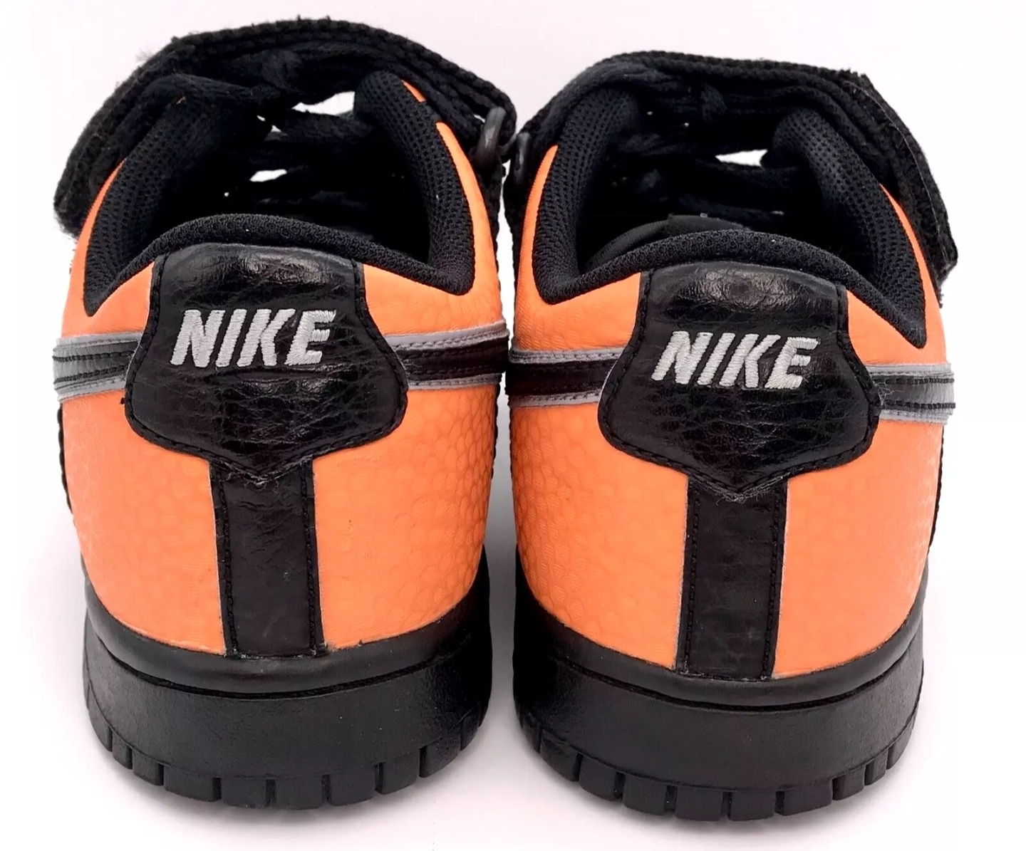 NIKE Shoes Black Orange Vandal Low GS Youth Size 5Y Youth Blaze image indicator(2)