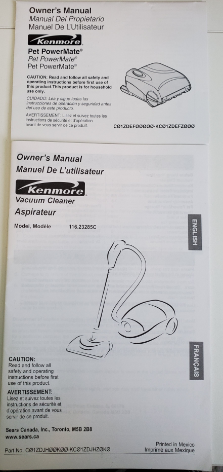FREE Kenmore Elegance Vacuum Cleaner - photo 4