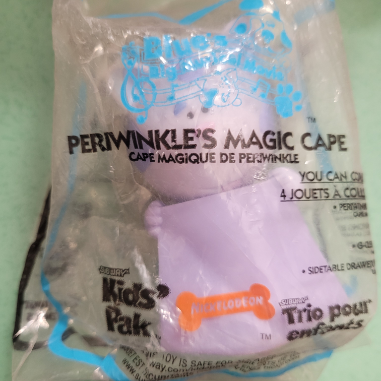 blues clues periwinkle vintage subway toy brand new sealed image indicator(2)
