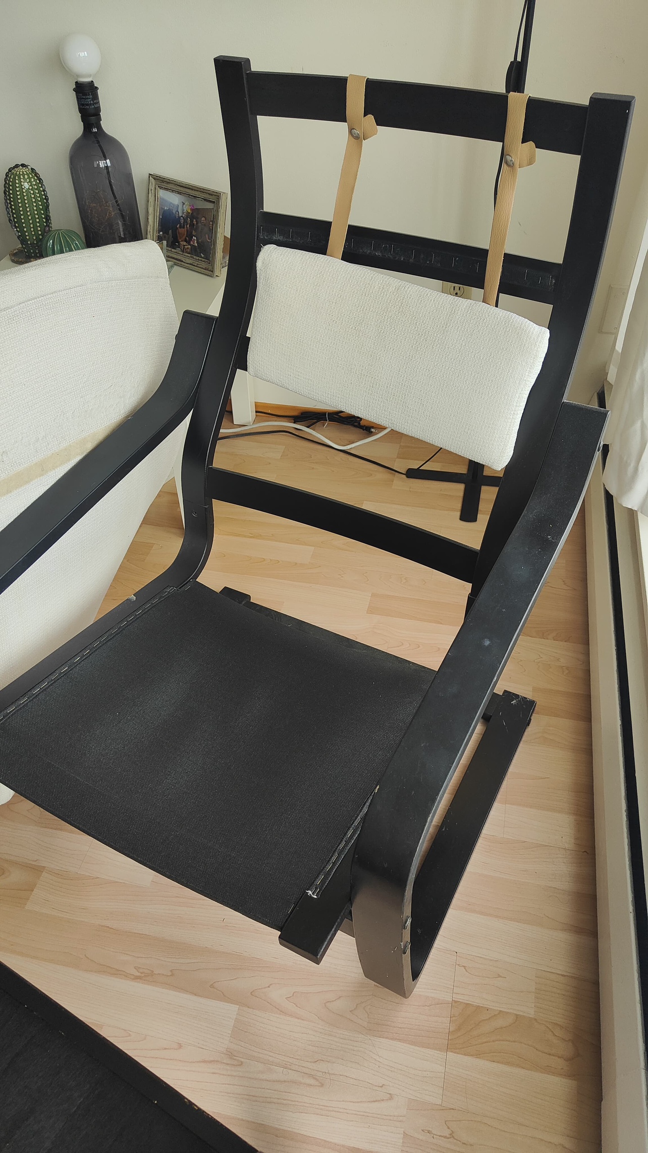 Ikea Poang Chair and Footstool - photo 5